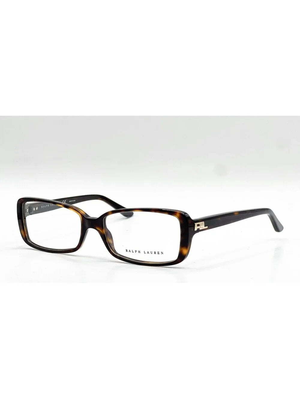 Ralph Lauren RL 6114 5003 Shiny Havana Rectangle Eyeglass Frames 53-16-135